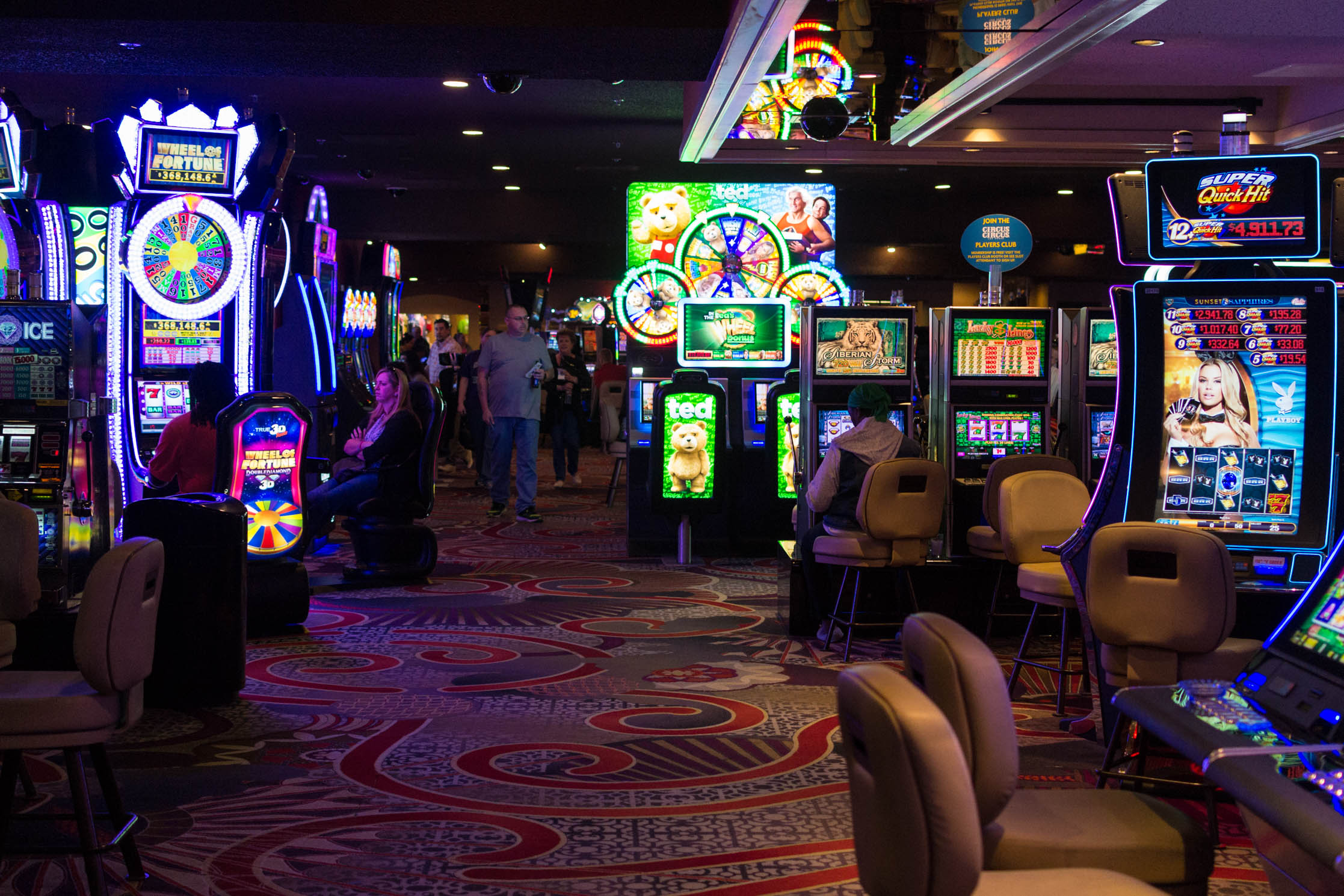 Les machines à sous sont les plus nombreuses à Las Vegas