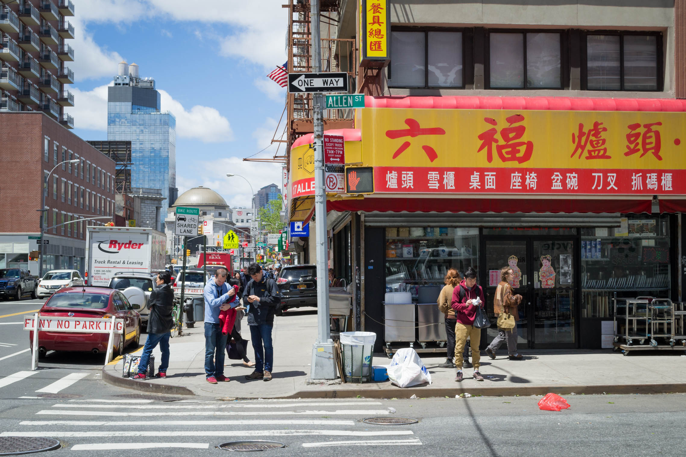 La Chine est à tous les coins de rue à Chinatown
