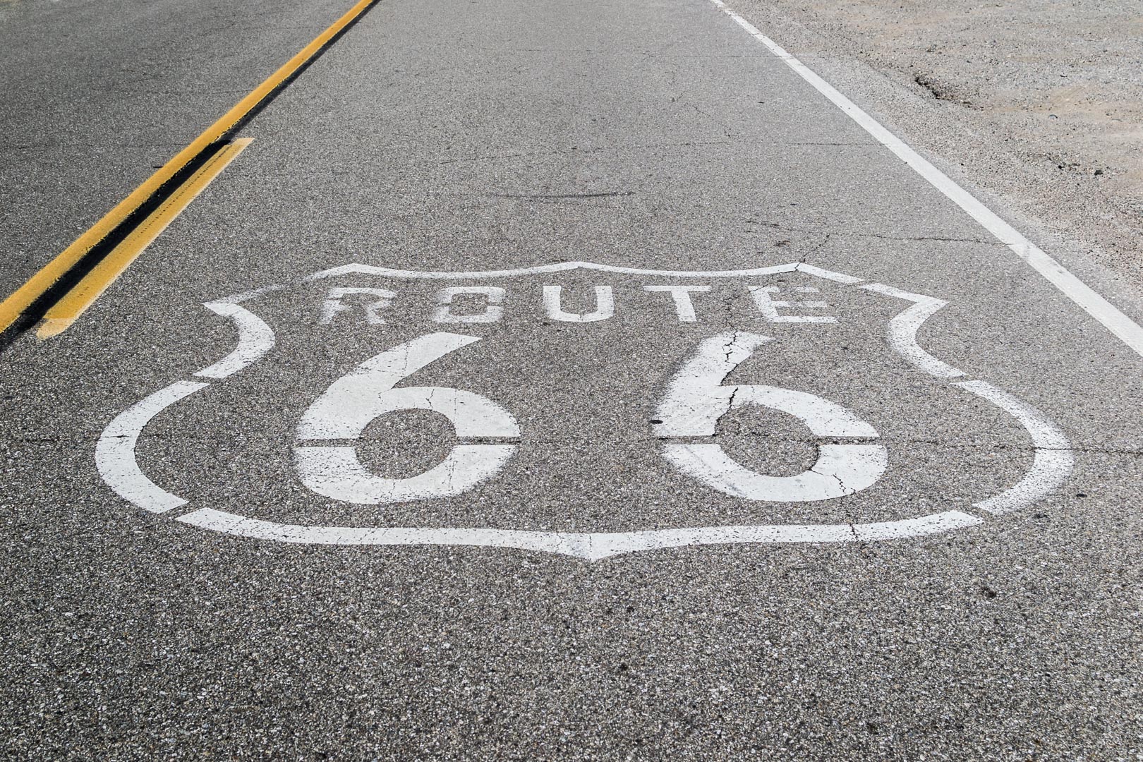 La mythique Route 66 ! Difficile de passer à côté